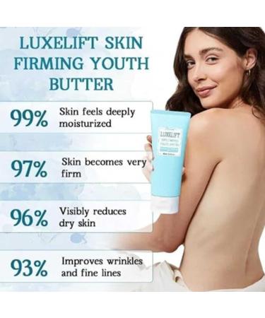 Luxelift Firming Skin Butter Firming Body Cream Body Butter Anti-Aging Moisturizing Body Butter Moisturizes and Improves Fine Lines Suitable for All Skin (2Pcs) - Buy Online on GoSupps.com