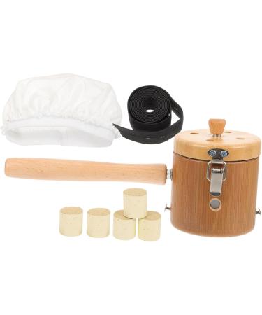 Solustrie Portable Moxibustion Set - 3 Handheld Moxa Rod Burners & Tool Holder for Moxa Grenner - Premium Moxibusstofen Suite & Moxibustion Box - Buy Online on GoSupps.com