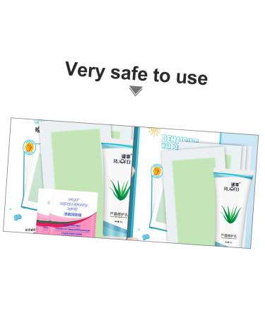 Buy Minkissy Hard Depilatory Wax Set - Salon Wax Spatula & Disposable Hair Remover Strips for Women | Perfect for DIY Waxing & Hair Removal - Buy Online on GoSupps.com