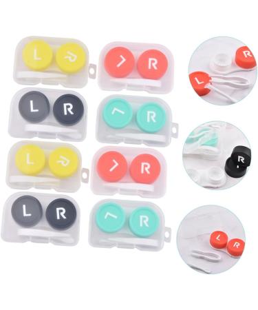 Solustre 32-Piece Contact Lens Travel Case - Portable Storage Container & Glasses Holder - Buy Online on GoSupps.com