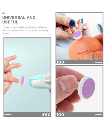 Housoutil 24-Piece Electrical Nail Cutter Replacement Pads for Baby Nail Files Safe & Effective Baby Nail Care - Buy Online on GoSupps.com