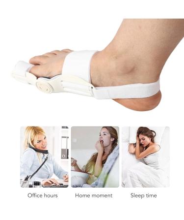 Gonetre Bunion Corrector | Orthopedic Straightener & Splint | Gel Gasket for Pain Relief - Large White - Buy Online on GoSupps.com
