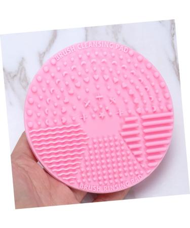 DOITOOL Make up Kit Cleaning Sponge Makeup Cleaning Mat Makeup Washing Tool Silicone Makeup Applicator for Cleaning Exfoliating Body Scrub Scrubber Pink Makeup Brush Makeup Tools 10*10cm Pink - Buy Online on GoSupps.com