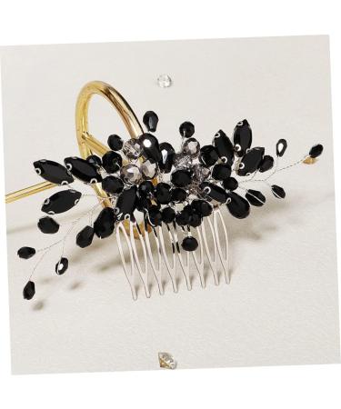 Mikinona girl accessories rhinestones Hair up prom wedding headpieces wedding tiara headgear bridesmaid bridal comb barrette halloween flower girl headpieces flower girl wedding - Buy Online on GoSupps.com