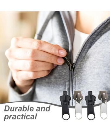 BCZR Pack of 24 ZIP Pulls & Zipper Sliders Replacement Zipper Sliders for Jackets Coats & Luggage (Black/Brown) - International Shipping Available - Buy Online on GoSupps.com