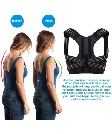 Back Brace Posture Corrector Brace Shoulder Back Support Belt for Unisex Braces & Supports Belt Shoulder Posture Dropshipping - Buy Online on GoSupps.com