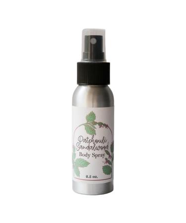Patchouli Sandalwood Perfume Body Spray 2.5 Ounces