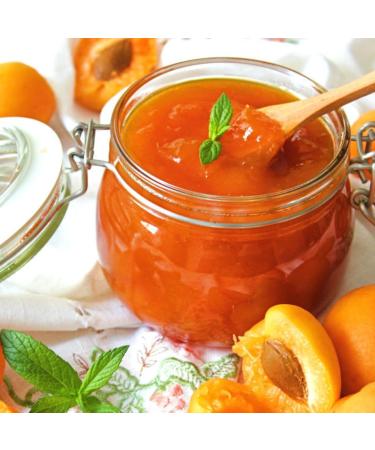 Podravka Set of 5 apricot jams in glass 360 g - Buy Online on GoSupps.com
