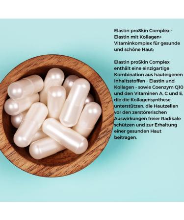  Aliness Aliness proSkin Elastin Complex and Hialuron Complex Multivitamin Dietary Supplement 180 Capsules - Buy Online on GoSupps.com