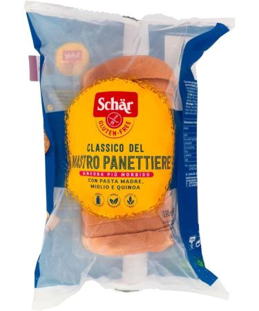  Italian Gourmet E.R. Schar Pane Classico Set of 6 classic gluten-free breads gluten-free 330 g + Gourmet Italian pulp 400 g - Buy Online on GoSupps.com