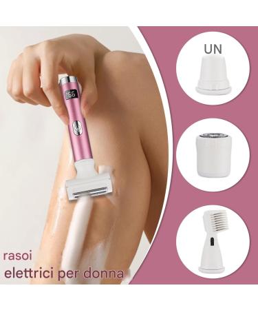 Womens Bikini Trimmer Womens Facial Shaver Electric Shaver Wet Shaver LED Display Ra - Buy Online on GoSupps.com