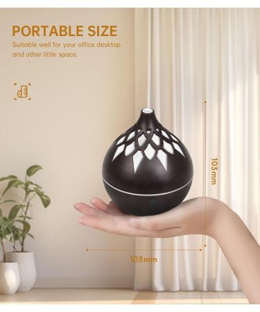 Diffusore di Oli Essenziali Fishcovers AD-02 150ml | Umidificatore Aromi in Legno con 8 Colori LED per Casa e Ufficio - Buy Online on GoSupps.com