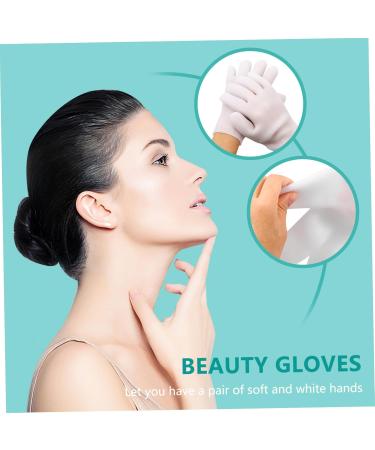 minkissy 1 Pair Moisturizing Gloves Hands Beauty Masks Moisturizing Gel Gloves Moisturizing Finger Gloves Moisturizing Mittens Moisture Gloves Overnight White Gloves Miss Sebs Water Proof 21.5X11.5cm - Buy Online on GoSupps.com