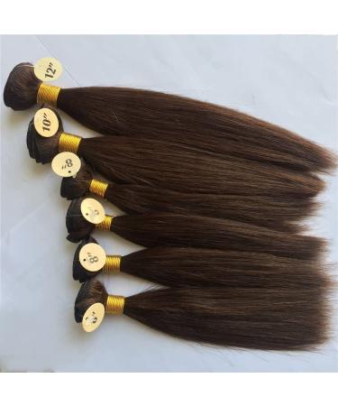 Buy Seidig Smooth Slalom Real Hair Weave Bundles - 8 (4PCs) 10 (1PC) 12 (1PC) - 200g Premium Remy Hair #4 - International Shipping Available - Buy Online on GoSupps.com