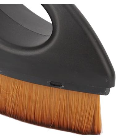 Liquid Powder Brush Flat Top Soft Fiber Hair Makeup Brush with Protective Cover - Buy Online on GoSupps.com