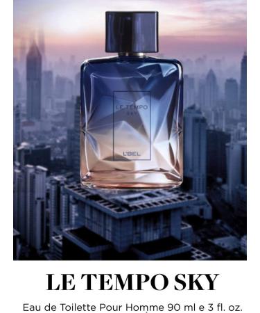 L'Bel LE TEMPO SKY for Men Eau de Toilette Atomiseur by L'BEL PARIS EDT 90ML - Buy Online on GoSupps.com