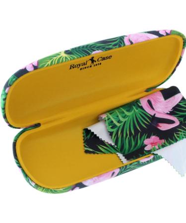 Shop Paule & Knopf Chic Hard Case - Trendy Jungle Motifs & Flamingo Microfibre Cloth | International Shipping Available - Buy Online on GoSupps.com