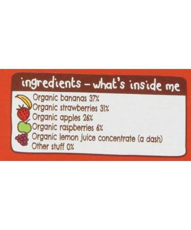 Ella's Kitchen Organic The Red One Smoothie Fruits 5 x 90g - Buy Now for a Deliciously Healthy Snack Option! - Buy Online on GoSupps.com