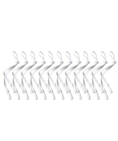 DFDGBD Anti-Slip Ear Loop 12 Hook PCS Extension Straps Straps Ear Ear Adjustable Straps Other Glam Decorations for Bedroom (White One Size) White One Size