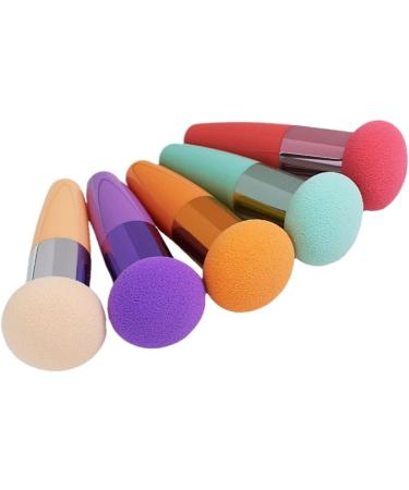Mushroom Head Makeup Brushes Powder Puff Cosmetic Sponge With Handle Women Fashion Professional Makeup Beauty Tools (Color : Watermelon red) - Buy Online on GoSupps.com