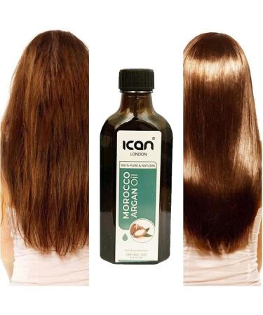 ican London 100% Natural Morocco Argan Oil 100ml - Buy Online on GoSupps.com