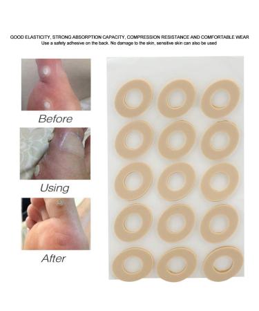 15pcs Foot Corn Protection Cushions - Pain Relief for Toes & Feet (Large Oval Shape) | Buy Now for Comfort & Support - Buy Online on GoSupps.com