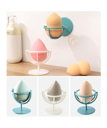 Buy Rotatable Make-Up Sponge Stand Holder 4-Piece Drying Rack for Make-Up Puffs & Eggs Plastic Display Stand for International Shipping - Buy Online on GoSupps.com