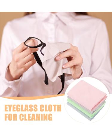 4pcs Eyeglass Cleaning Cloths - Large Microfiber Wipes for Lens & Glasses | Streak-Free & Fingerprint Removal - Buy Online on GoSupps.com