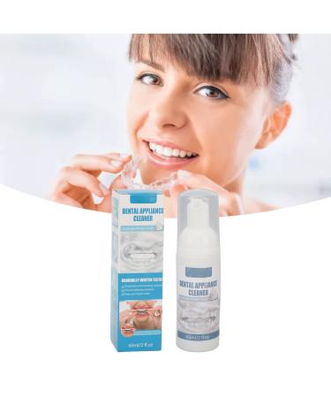 Flot removal Aligner 2 pieces 60 ml braces cleaner aligner cleaner stain removal of cleaner persistent fragrance odor removal fake tooth stain removal serum