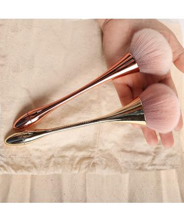 NUOMAN Long Handle Nail Art Brush for Dust Removal and Makeup Application - Gold - Buy Online on GoSupps.com