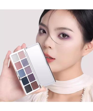 Eyeshadow Palettes 10 Colors Mixable Smooth Beauty Cosmetics Eye Shadow Shimmering Makeup Palette for Women Girls Wife Girlfriend Mother BD301 - Buy Online on GoSupps.com