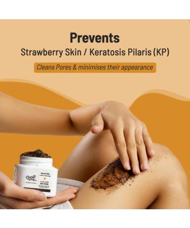 Exfoliating Body Scrub - Remove Tan & Dead Skin Cells | Smooth Soft Skin | Natural AHAs | 2.6 fl oz - Buy Online on GoSupps.com