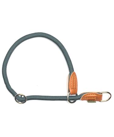 Leisegr n Paracord dog collar adjustable | Nylon dog collar | Devon model | Blue | Size: XL Tamed Blue XL
