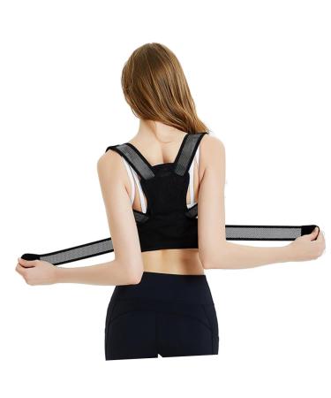 FRCOLOR Posture Corrector Belt - Improve Posture & Support Shoulders | Anti Hunchback Trainer for Kids & Adults - Buy Online on GoSupps.com