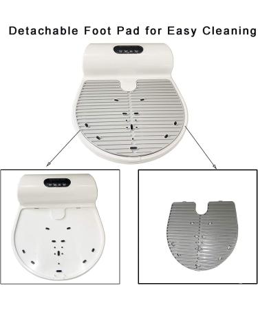 WEVRMQDY LXINDM Body Dryer 1350w Negative Ions Body Heater Blow Dryer Waterproof All-Round Quick-Drying Feet Touch Panel Drying Machine Body Care Dryer White Matte (Color : Withoutweightscale) - Buy Online on GoSupps.com