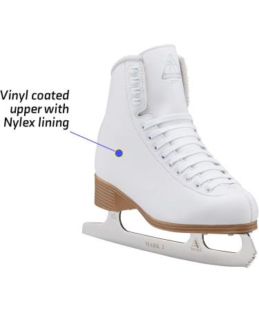Jackson Classic 200 Womens Figure Ice Skates Size 7.0 White - Mark 1 Blades - Buy Online on GoSupps.com
