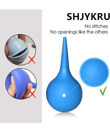 SHJYKRU 30ml Ear Syringe Hand Bulb for Gentle Ear Cleaning - 1oz - Buy Online on GoSupps.com
