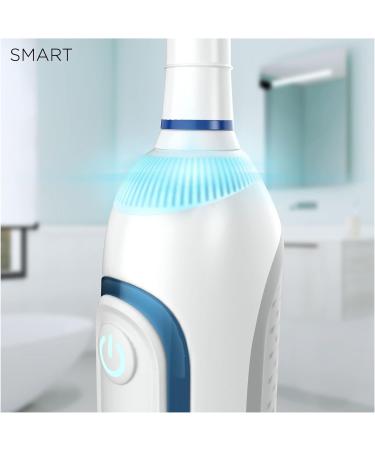 Oral-B Smart 7 7000N Blue Electric Rechargeable Toothbrush and Oral-B Cross Action 4ct + Refills - Buy Online on GoSupps.com