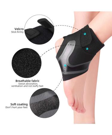 ZEPOHCK Large Ankle Support Brace - Breathable Protection for Men & Women | Sports Ankle Brace for Strains & Sprains - Right Foot - Buy Online on GoSupps.com