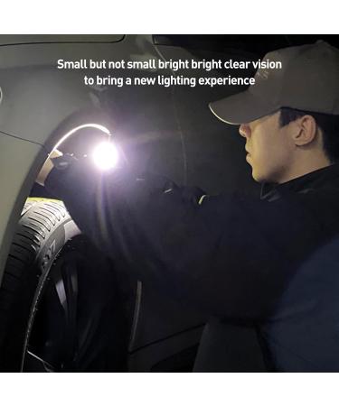 LED Key Chain Light Mini Keychain Flashlight with Clip 6 Gears Rechargeable Small Multi-Use Waterproof Light for Work Car Repair Emergency Black - Buy Online on GoSupps.com