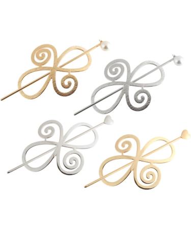 FRCOLOR 8 Sets Hairpin metal hair clips for women medium hair clips for women hair barrettes hair clips metal womens hair accessories tiaras for girls bun clips Miss alloy modeling tool - Buy Online on GoSupps.com