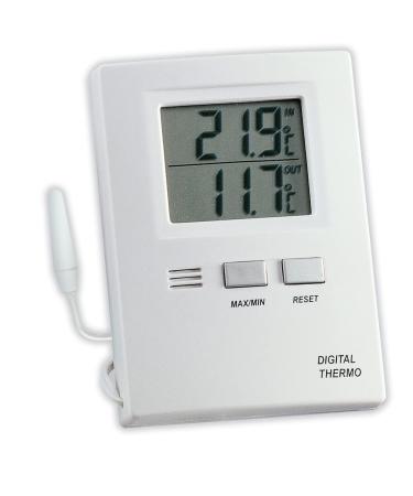 TFA Dostmann Digital Inner Outdoor Thermometer functional display maximum and low values inside and outside and outside temperature L 62 x B 20 (55) x H 85 mm white L 62 x B 20 (55) x H 85 mm - Buy Online on GoSupps.com