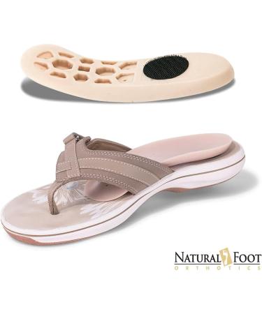 Natural Foot Orthotics Arch Support Insoles for Women | USA Made Plantar Fasciitis Relief Sizes 6-11.5 - Buy Online on GoSupps.com