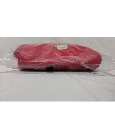 JiAmy Baby Snowsuit Hooded Romper | Cartoon Bear Winter Outfit | Red | 12-18 Months - Buy Online on GoSupps.com