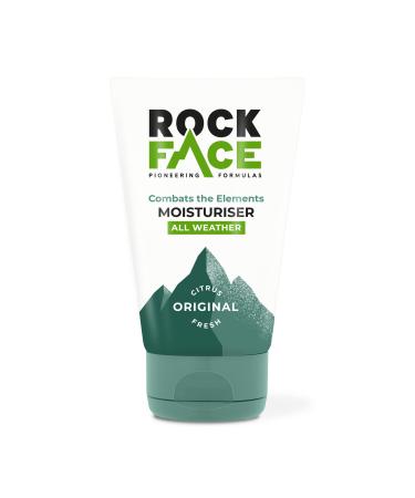 Rockface Mens Moisturiser Face Moisturiser All Weather Protection Energises Skin Fast Absorbing 100ml
