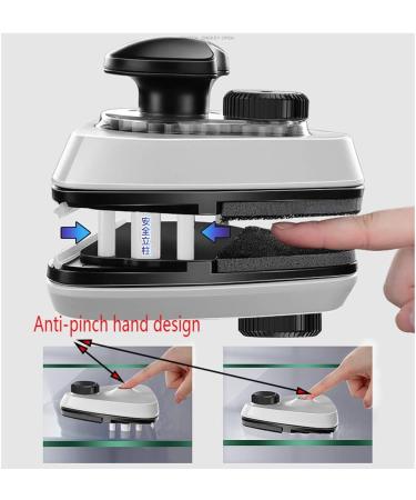 Window Cleaner Wipers Double-Sided Window Cleaner Glass Cleaning Brush Glass Wiper Household Cleaning Tools with Anti-Falling Rope for High-Rise Double/Three floors Glazed Windows A 5 26mm - Buy Online on GoSupps.com