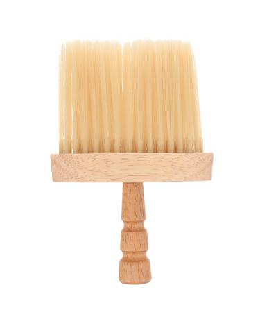 Beaupretty Male Beard duster barber brush shaving brush with wood handle barber accessories hair salon shaving brush shave brush hard wave brush hard brush for waves lotus tree tool male man