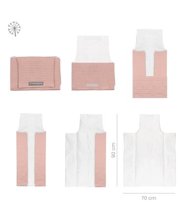 Mimuselina Wrap Pad - Portable Water & Dirt Repellent Diaper Changing Pad - Foldable Upholstered Design for Travel - Buy Online on GoSupps.com