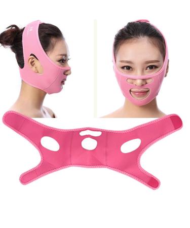 Alucy Facial Lifting Mask  Thin-Face Bandages V-Face Lifting Belts Band Face Cheek Mask Double Chin Weight Loss Facial Care Beauty Face Belts Kit
