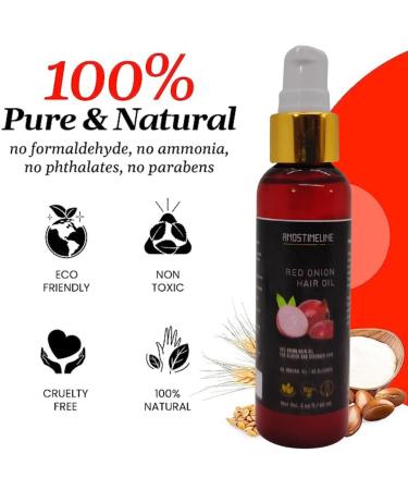 Premium Hair Growth Oil 2 fl oz - Rosemary Castor Jojoba Coconut Avocado & More | Heat Protectant & Nourishing Formula for Healthy Hair - Buy Online on GoSupps.com